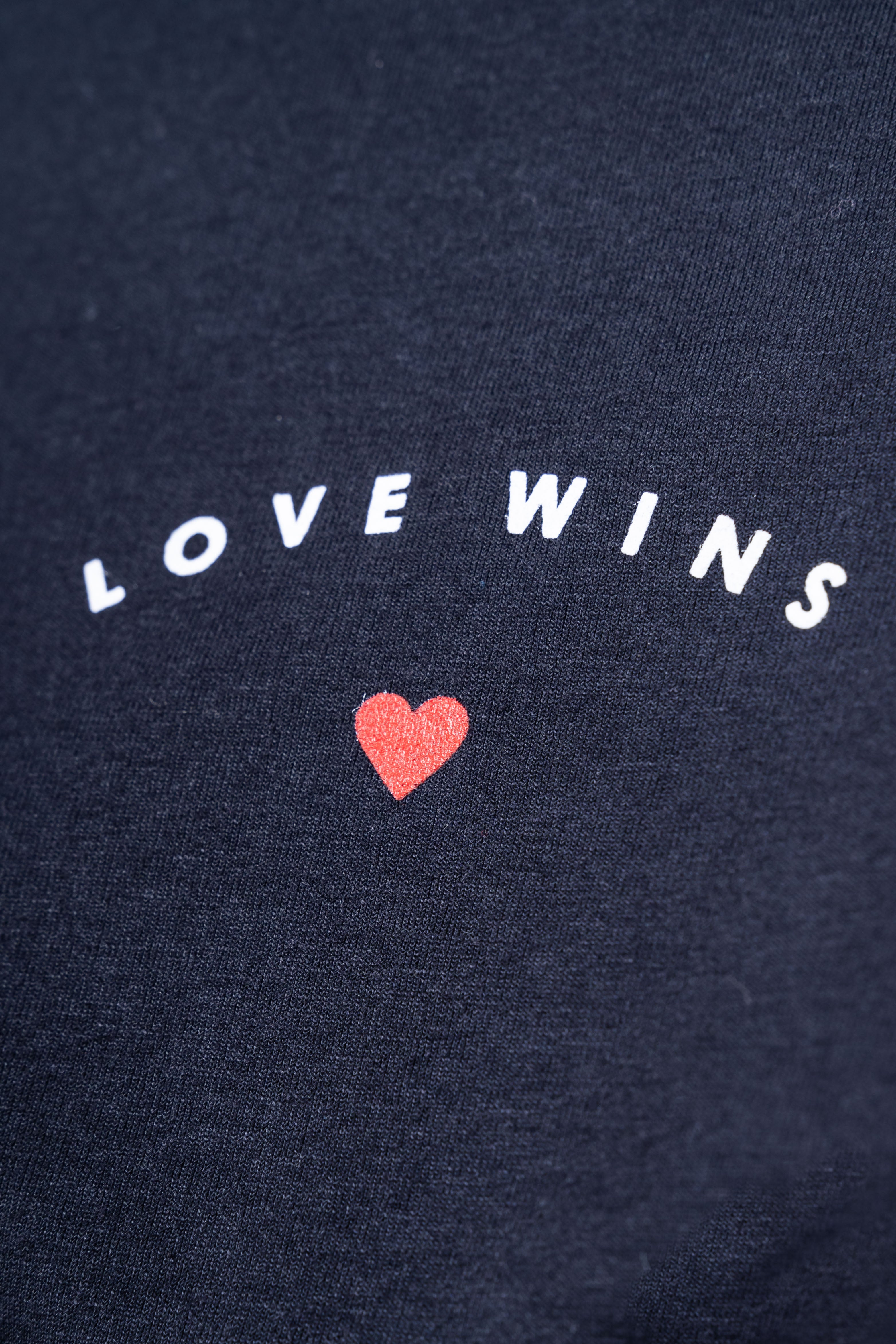 Remera Love Wins